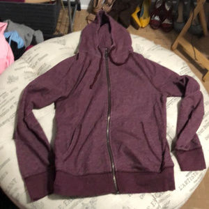 Mossimo Thin Hoodie - Men's Small - Dark Red